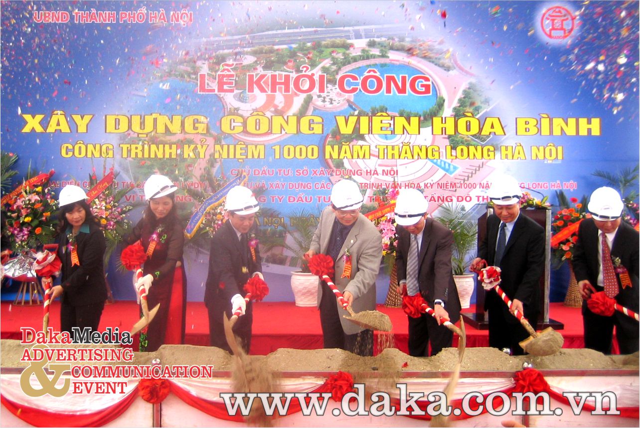Hà Nội khởi công xây dựng Công viên Hòa Bình